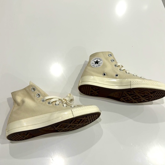 Custom cream converse - Picture 3 of 4